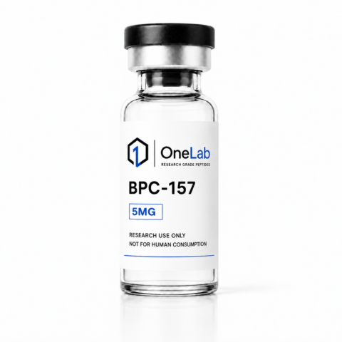 BPC-157 5MG research peptide vial - OneLab Peptides
