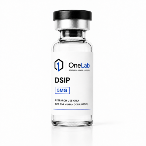 DSIP 5MG research peptide vial - OneLab Peptides