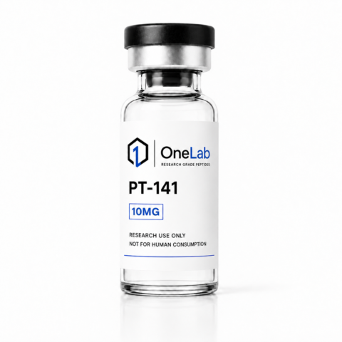 PT-141 10MG research peptide vial - OneLab Peptides