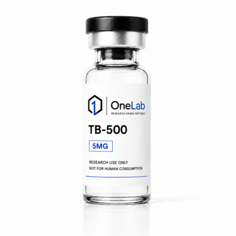 TB-500 5MG research peptide vial - OneLab Peptides
